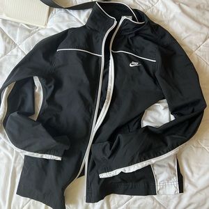 vintage Nike athletic zip up jacket